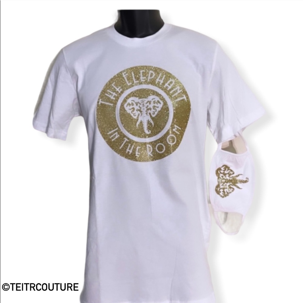 T-SHIRT/MASK BUNDLE THE ELEPHANT IN THE ROOM